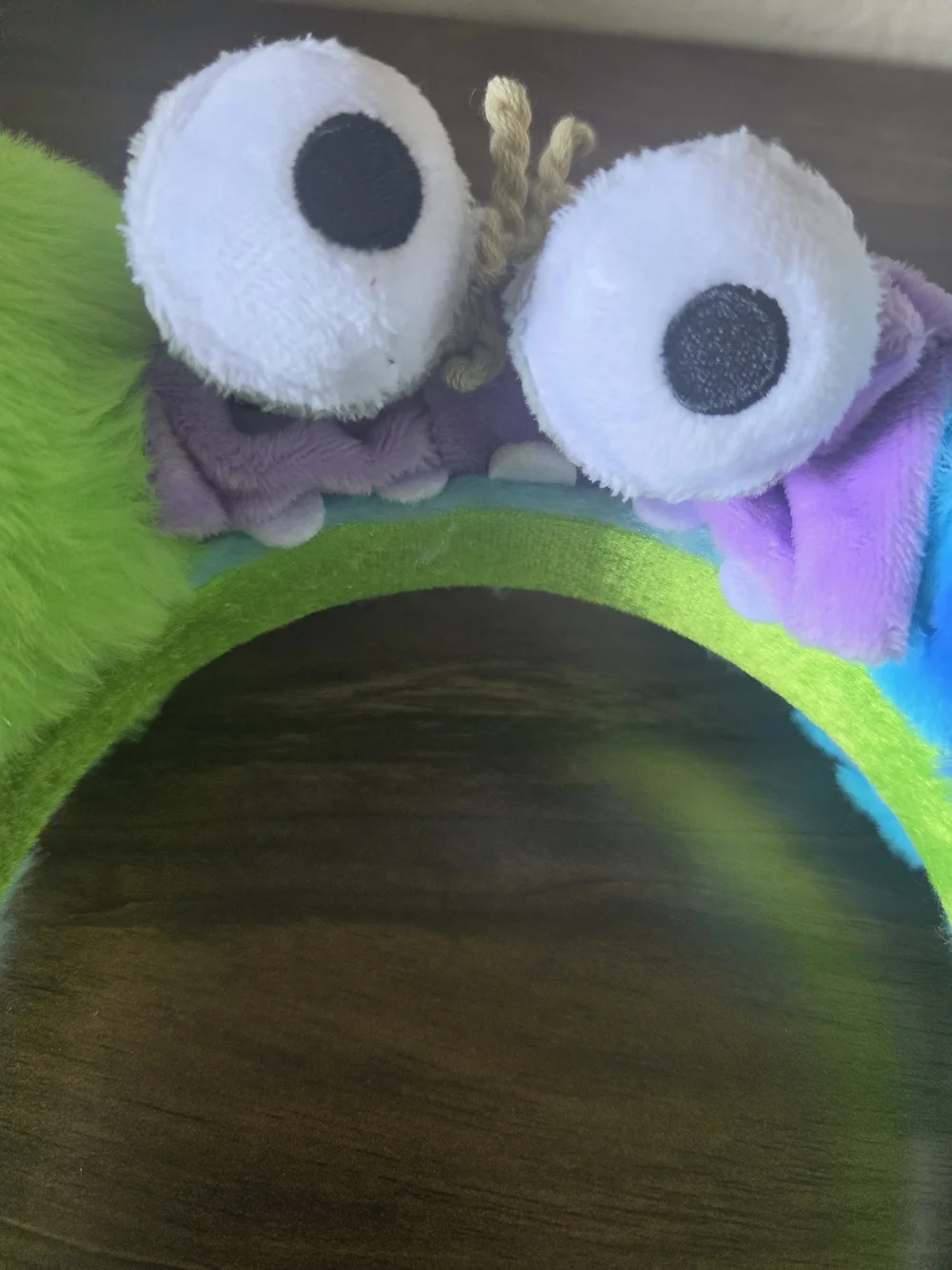Disney Parks 2025 Monsters, Inc. Mike Sulley Boo Plush Ear Ears Headband